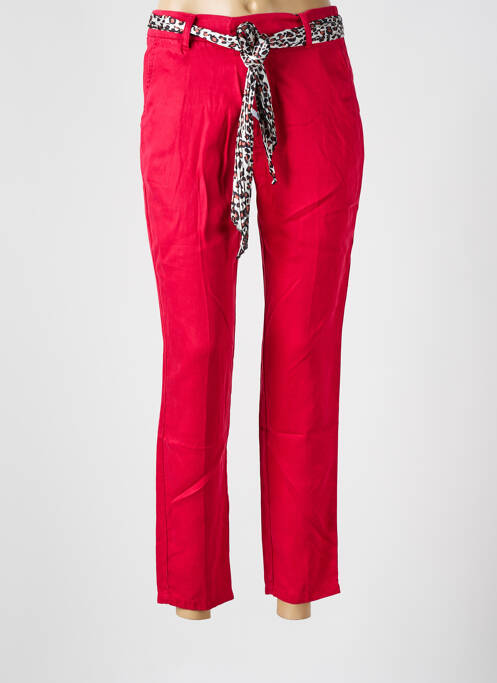 Pantalon slim rose LABDIP pour femme