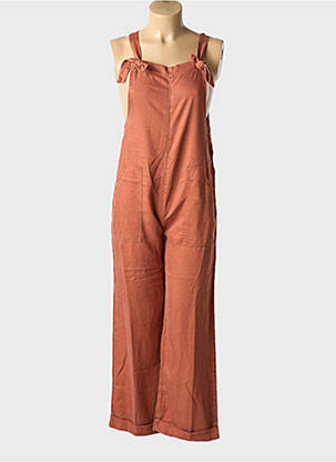 Combi-pantalon sans manche sans manche orange LABDIP femme