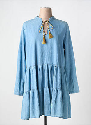 Robe courte bleu LES TROPEZIENNES PAR M.BELARBI pour femme