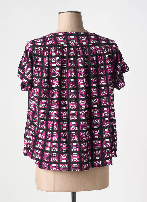 Blouse violet LA FEE MARABOUTEE pour femme
