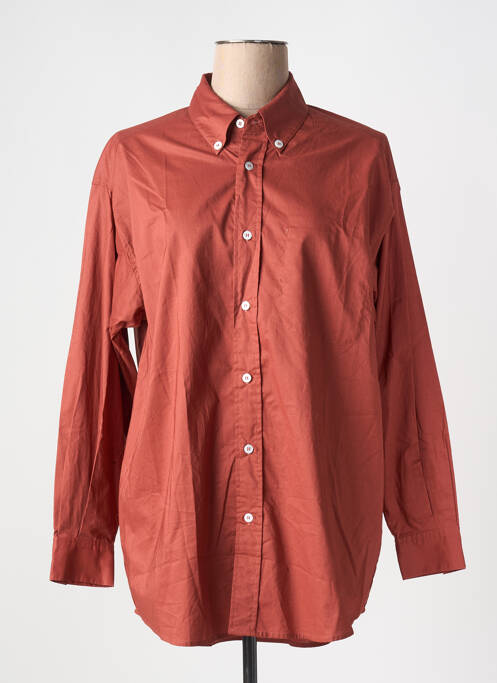 Chemisier orange AMERICAN VINTAGE femme