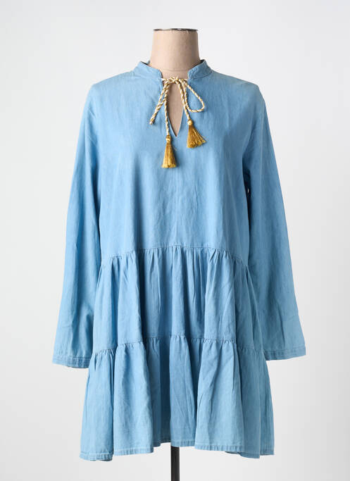 Robe courte bleu LES TROPEZIENNES PAR M.BELARBI pour femme