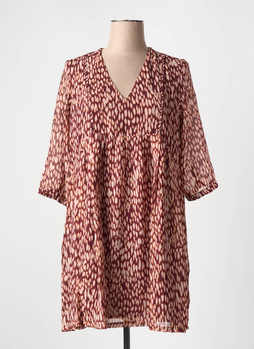 Robe courte rouge GRACE & MILA pour femme