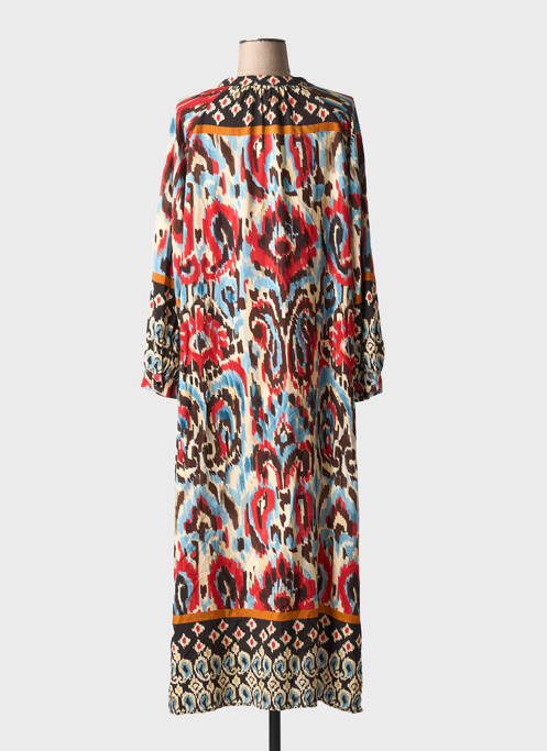 Robe longue rouge LA FEE MARABOUTEE pour femme