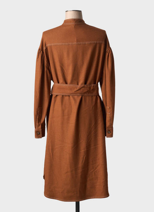 Robe mi-longue marron OTTOD'AME pour femme