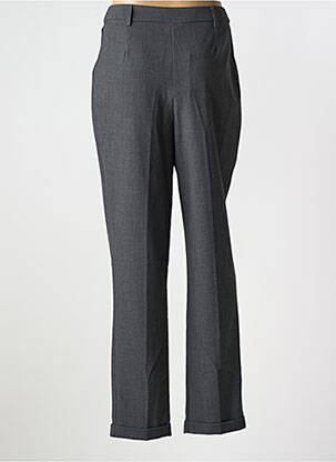 Pantalon droit stretch taille normale gris O'MER femme
