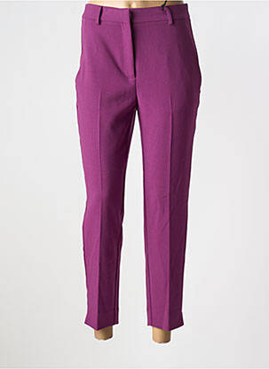 Pantalon 7/8 stretch taille normale violet OTTOD'AME femme