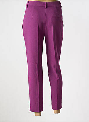 Pantalon 7/8 stretch taille normale violet OTTOD'AME femme