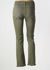 Jeans coupe slim vert LA FEE MARABOUTEE pour femme seconde vue