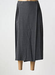 Jupe longue gris O'MER pour femme seconde vue