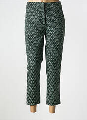 Pantalon 7/8 vert LA FEE MARABOUTEE pour femme seconde vue