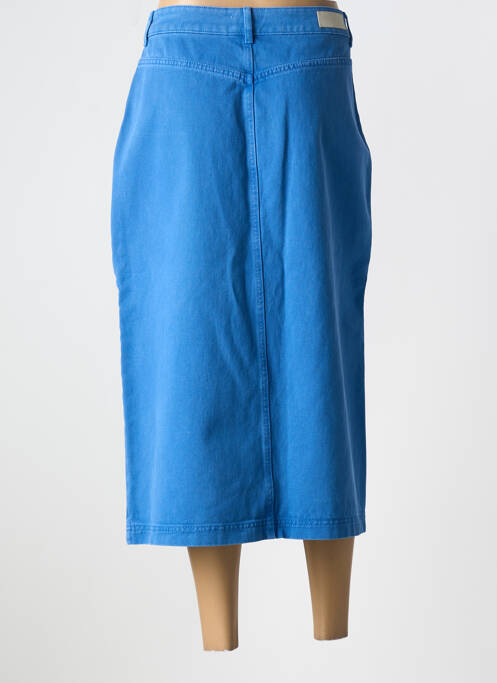 Jupe longue bleu CKS pour femme