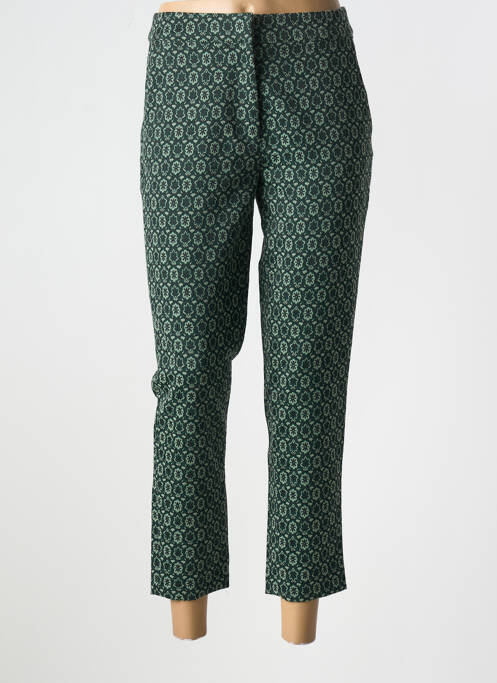 Pantalon 7/8 vert LA FEE MARABOUTEE pour femme