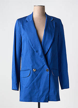 Blazer poches bleu ANNAHPA femme