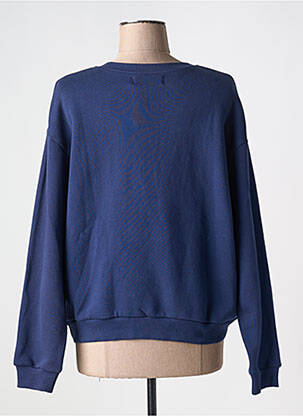 Sweat-shirt stretch manches longues bleu LA PETITE ETOILE femme