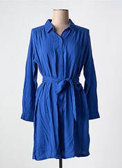 Robe courte bleu LA PETITE ETOILE pour femme seconde vue