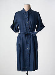 Robe mi-longue bleu ZYGA pour femme seconde vue