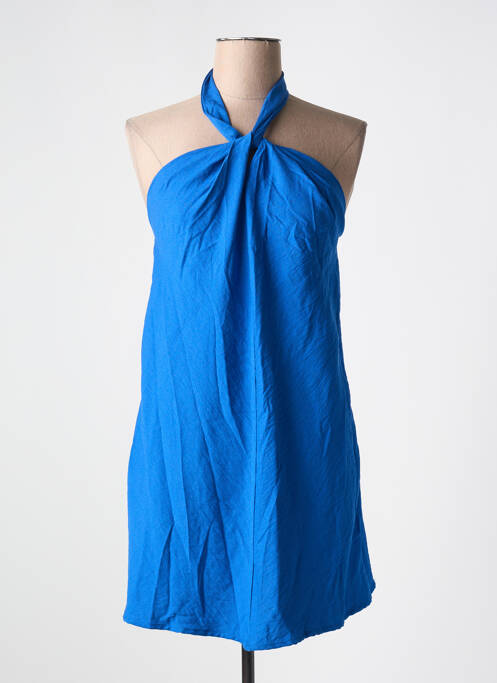 Robe courte bleu BOBBIE&BOB pour femme