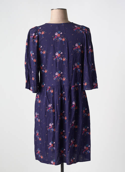 Robe courte bleu DES PETITS HAUTS pour femme