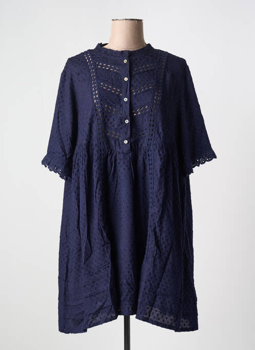 Robe courte bleu FRNCH pour femme