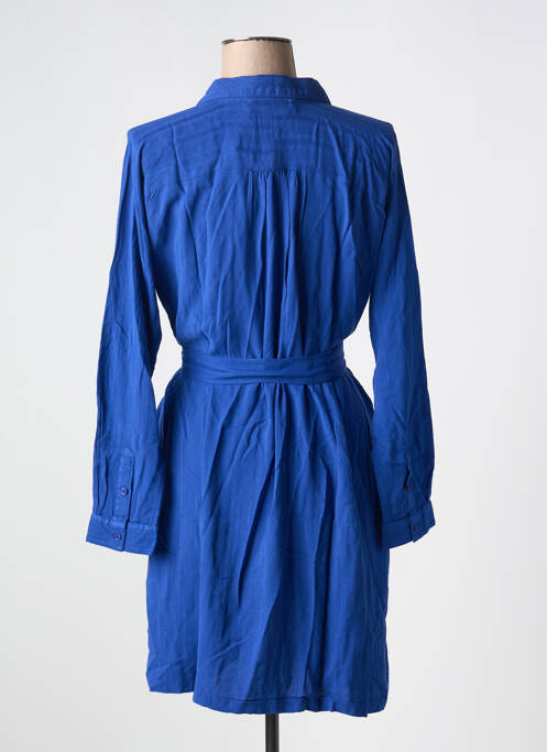 Robe courte bleu LA PETITE ETOILE pour femme