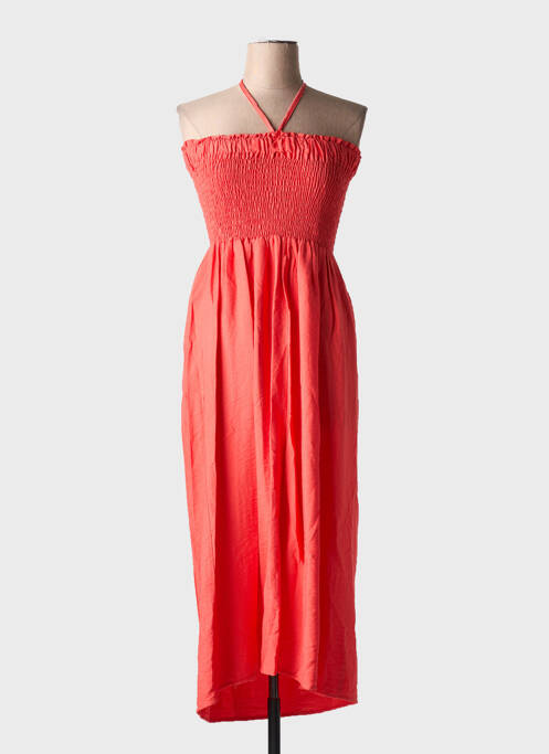 Robe longue rouge BOBBIE&BOB pour femme