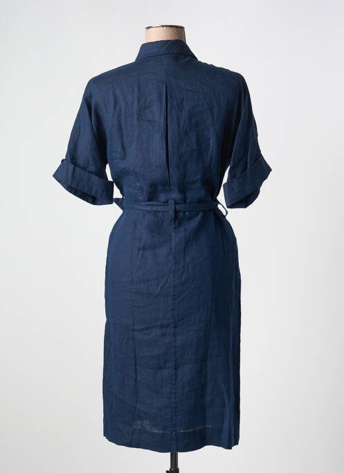 Robe mi-longue bleu ZYGA pour femme