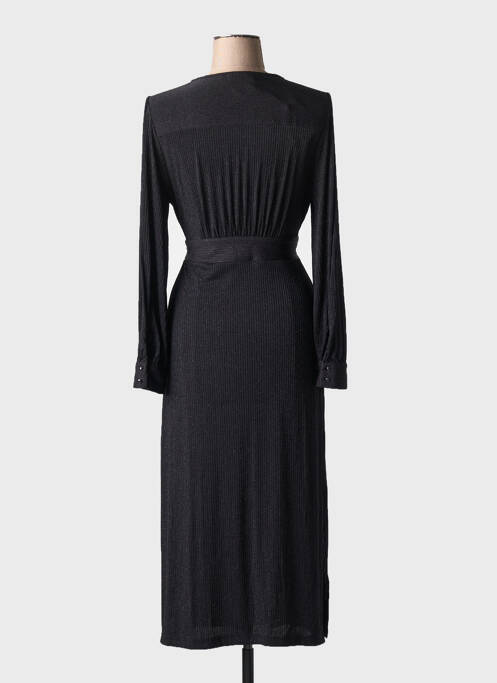 Robe mi-longue noir GRACE & MILA pour femme