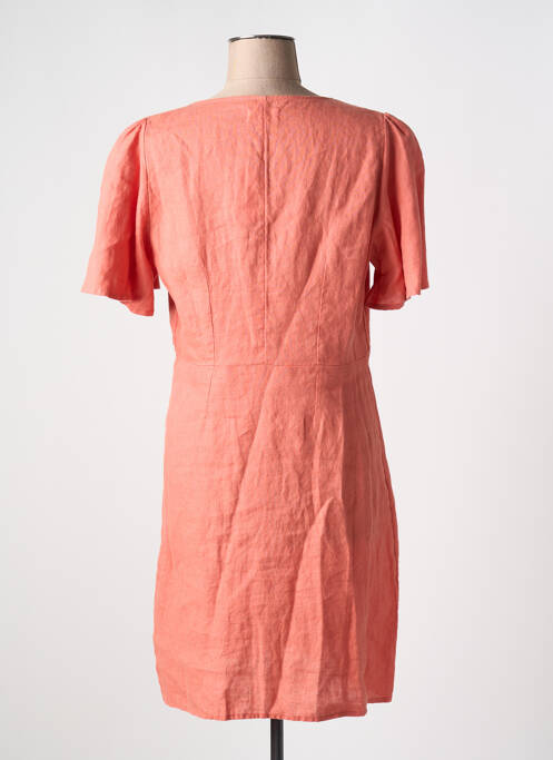Robe mi-longue orange DES PETITS HAUTS femme