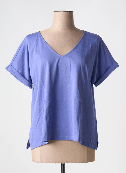 T-shirt violet DES PETITS HAUTS pour femme