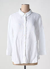 Chemise manches longues blanc ZYGA pour homme seconde vue
