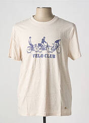 T-shirt beige FAGUO pour homme seconde vue