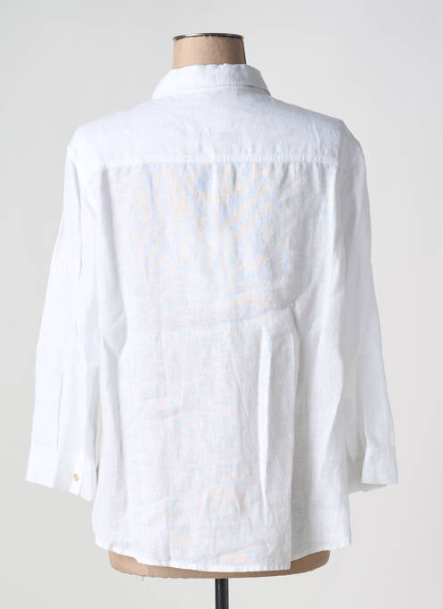 Chemise manches longues blanc ZYGA pour homme