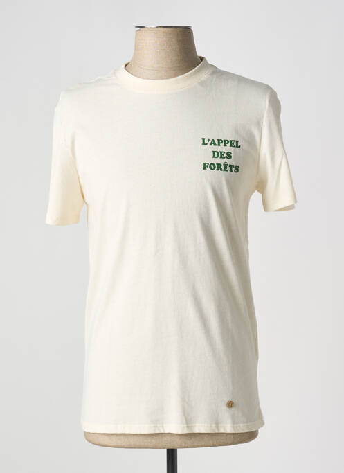 T-shirt beige FAGUO pour homme