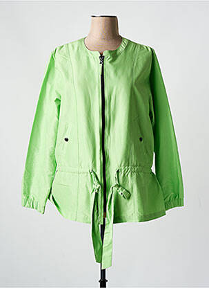 Veste casual col rond vert NO SECRET femme