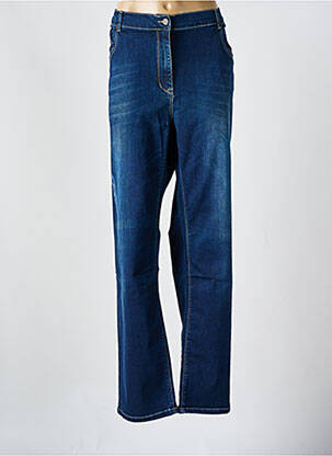 Jeans coupe droite stretch taille normale bleu NO SECRET femme