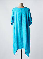 Robe mi-longue bleu SOPHIA CURVY pour femme seconde vue