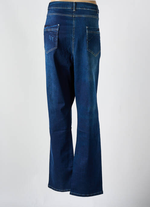 Jeans coupe droite bleu NO SECRET pour femme