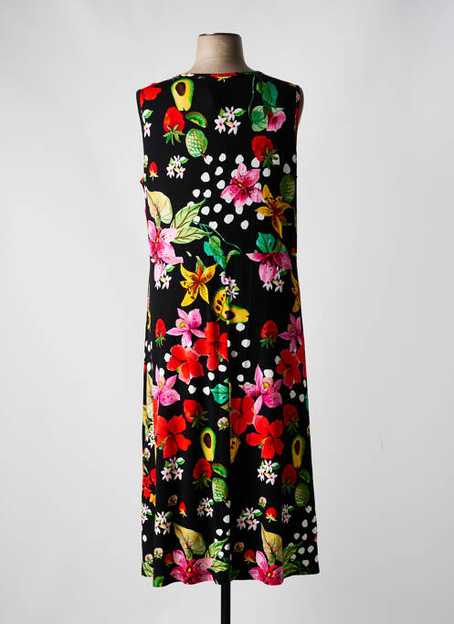 Robe mi-longue noir SEE YOU pour femme