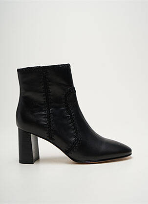 Bottines/boots matière lisse talon de 4 à 6cm noir MI/MAI femme
