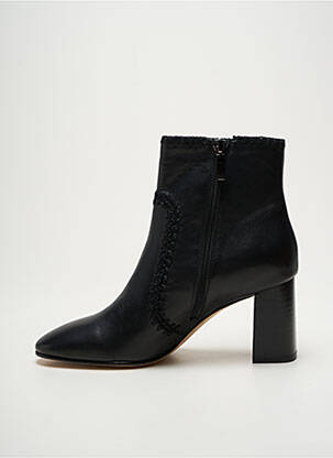 Bottines/boots matière lisse talon de 4 à 6cm noir MI/MAI femme