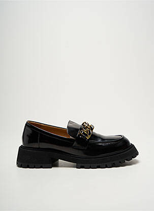 Mocassins matière lisse talon de 4 à 6cm noir MI/MAI femme