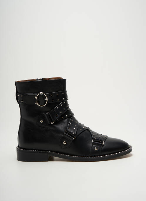 Bottines/Boots noir MI/MAI pour femme