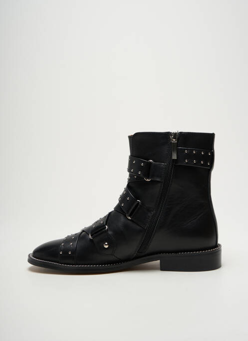 Bottines/Boots noir MI/MAI pour femme