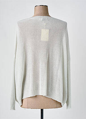 Pull col v manches longues gris SEE U SOON femme