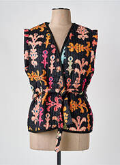 Gilet sans manche noir AN' GE pour femme seconde vue