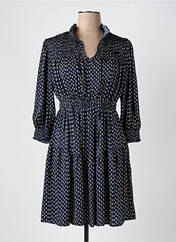 Robe courte bleu SEE U SOON pour femme seconde vue