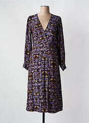 Robe mi-longue marron SEE U SOON pour femme seconde vue