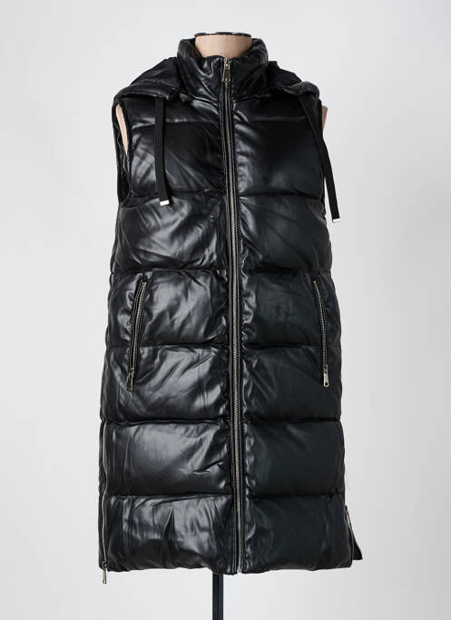 Doudoune poches a capuche noir CISSY & CO femme