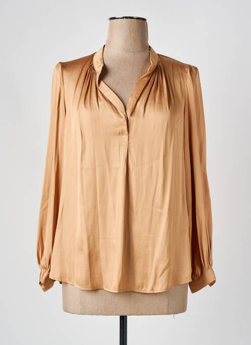Blouse beige SEE U SOON pour femme